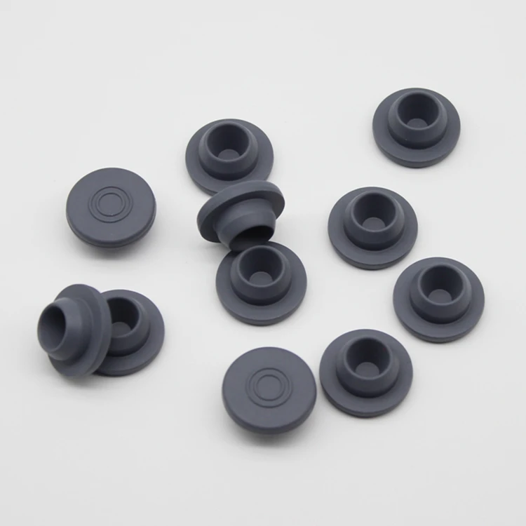 Gray Rubber Stopper